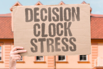 "Decision Clock Stress" How minute-by-minute pressure shapes judgment and mistakes. DECISION. TIMELINES. PRESSURE. MISREAD. CRISIS.