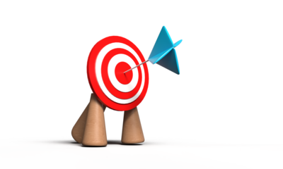 dartboard arrow direction object icon strategy business goal businessman businesswoman target competition achievement game dartboard idea planning management vision innovation opportunity skill winner