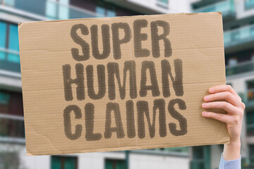 "Super Human Claims" Why “superhuman” stories spread faster than evidence. SUPERHUMAN. CLAIMS. EVIDENCE. MARKETING. REALITY.