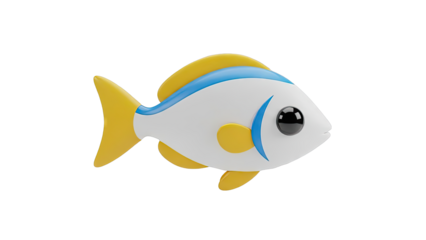 3D Cartoon Fish