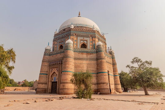 Tomb of Hazrat Shah Rukn-e-Alam in Multan, Punjab province, Pakistan