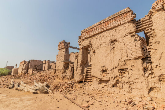 Ruins in Derawar Fort, Punjab province, Pakistan
