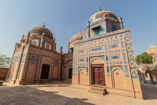 Tombs of Bahawalpur Nawabs in Derawar, Punjab province, Pakistan