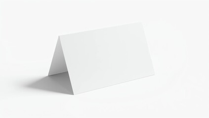 Mock up Label the blank menu frame or or booklets