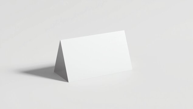 Mock up Label the blank menu frame or or booklets