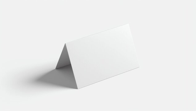 Mock up Label the blank menu frame or or booklets