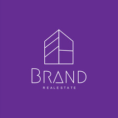 Architect Construction Logo Design Vector