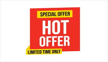 hot offer special offer limited time only