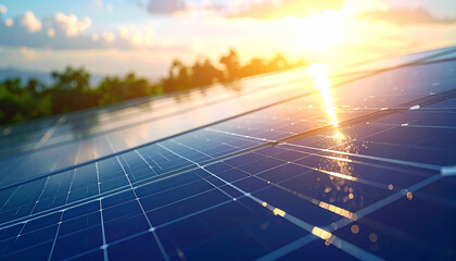 Solar Panel Energy: Capturing the sun's energy, these solar panels represent a sustainable future.