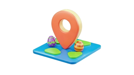 Easter Egg Hunt Location Marker