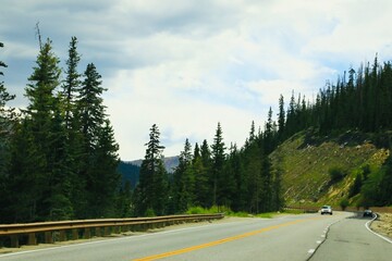 Rocky Mountain landscape in scenic Colorado 
