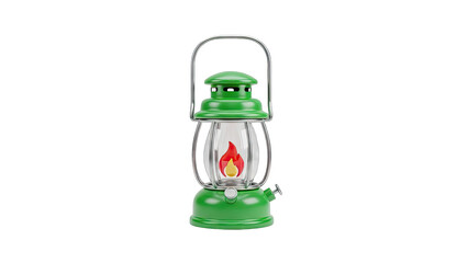 Green Lantern with Flame