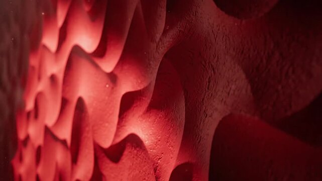 P44-Abstract red wall background 4K 10s