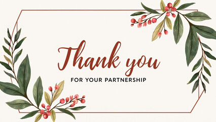 Thank you for your partnership—evoking grace, gratitude, and the quiet strength of collaboration.
