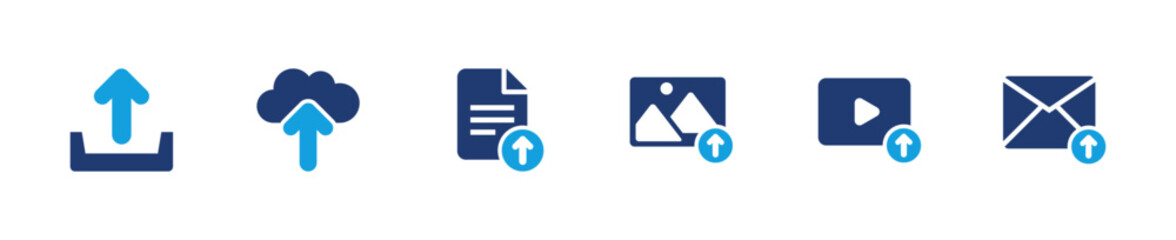 Document edit icon set. File update modify revision management. Solid icon collection.