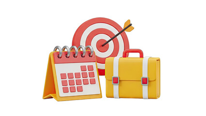 Business Planning and Goal Achievement Icons