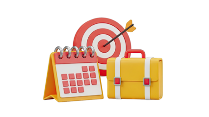 Business Planning and Goal Achievement Icons