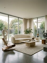 Modern Minimalist Living Room Interior Design