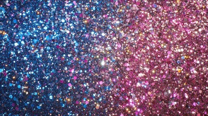 Abstract glitter background, ombre effect, vibrant colors