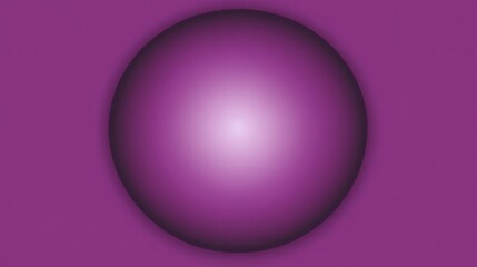 Gradient purple sphere abstract geometric background