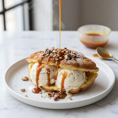 Korean Winter Street Food Bungeoppang Fish Shaped Pastry