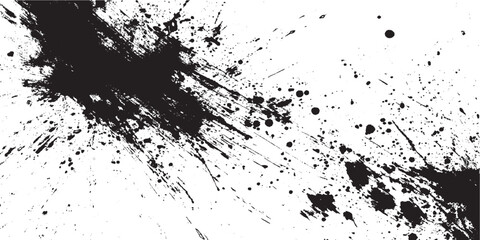 Halftone grunge dot texture  Speckle grain dot white paper noise texture with distress effect vector illustration pattern b dirt overlay or screen effect white dust and scratches on a black background © BLACK MAN