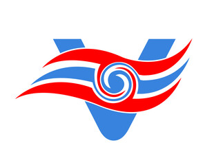 HVAC V LOGO IMAGE