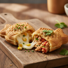 Korean Winter Street Food Bungeoppang Fish Shaped Pastry