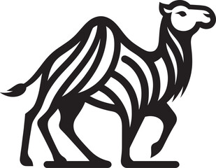 A cute zebra cartoon vector illustration featuring a wild black and white striped safari animal isolated on nature background