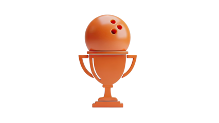 Bowling Ball Trophy