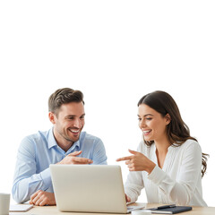 Obraz premium business people working together