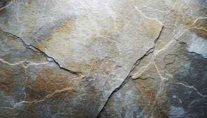 Textured Slate Background: Natural Stone, Grey and Brown