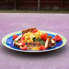 Easy BBq Greek Vibe Chicken