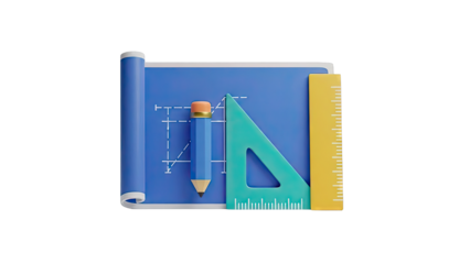 Blueprint with Drawing Tools