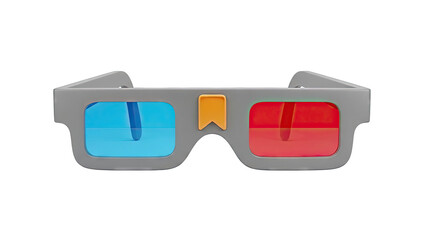 3D Glasses with Blue and Red Lenses
