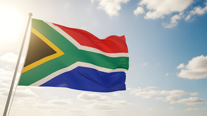 South african national freedom day celebrations isolated on transparent background