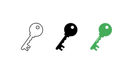 Three different keys