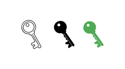 Three different keys