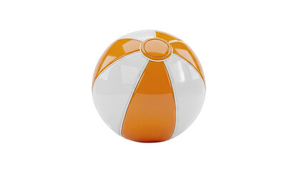 Orange and White Beach Ball