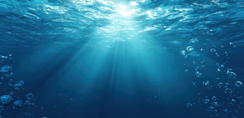 Underwater scene with sunlight (24)