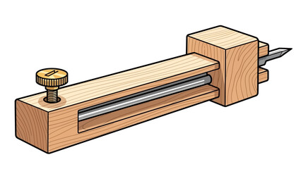 Manual edge beveler tool for leather crafting