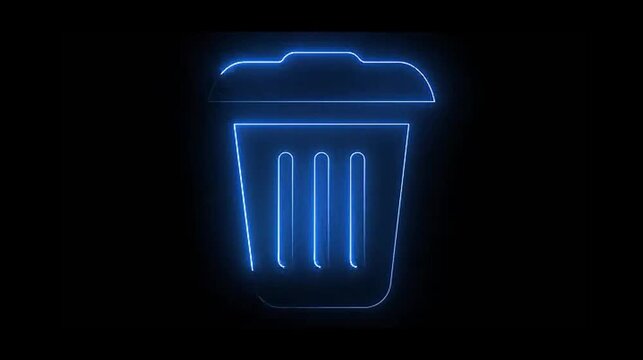 A clean metal trash can and green recycle bin icon set featuring a 3d vector illustration of a garbage container and recycling symbol for web interface waste delete buttons