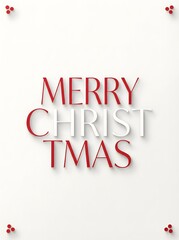Festive greeting card with Merry Christmas text and decorative elements viewed directly on a plain white background image 1 (45).jpg