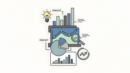 Data Analysis and Business Intelligence Graphics.