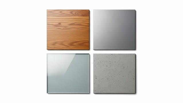Material Samples Beautifully Display Diverse Textures Naturally