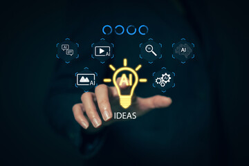 The concept of using AI technology is to assist in thinking and finding information in the workplace. Using AI fosters creativity and generates new ideas. 