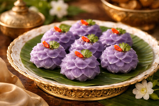 Thai traditional appetizer Chor Muang