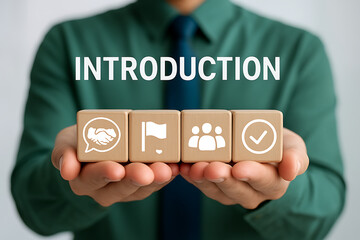 Introduction Business Finance Technology Internet Concept. Introduce