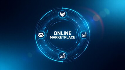 Online marketplace digital interface