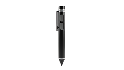 Black Stylus Pen with Clip